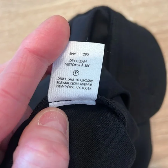 Derek Lam 10 Crosby | FLARE TROUSER Black - Size 2 - Picture 10 of 11